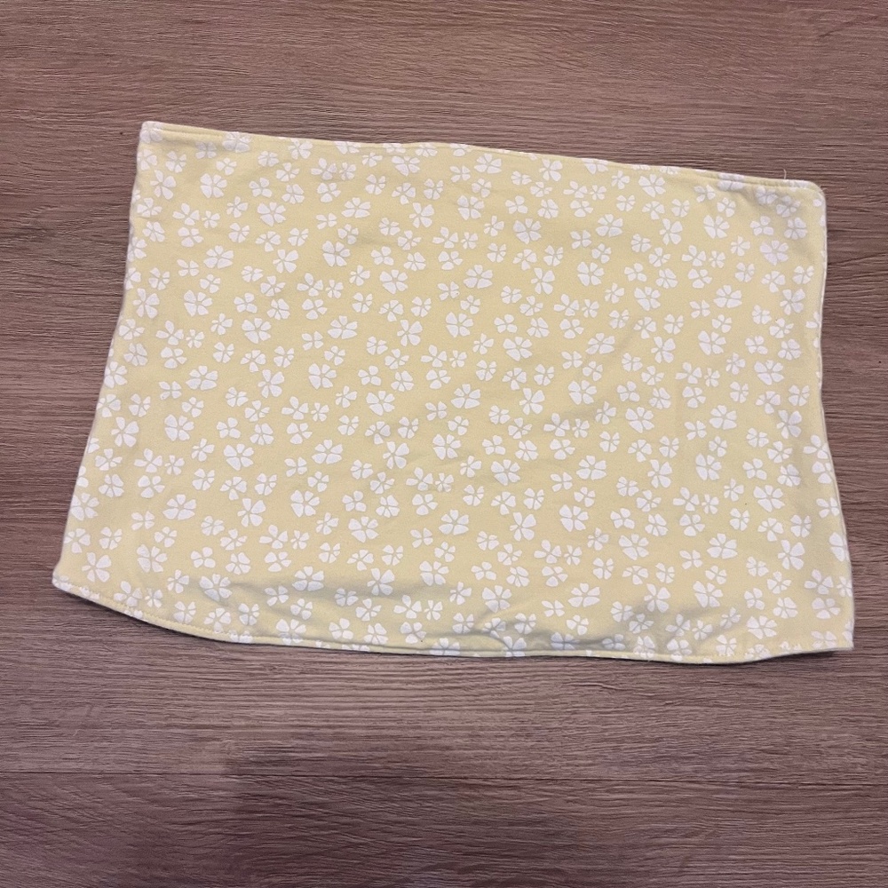 Hollister Reversible Tube Top/Yellow/Size Large